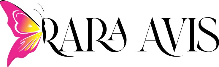 Rara Avis Logo black typography
