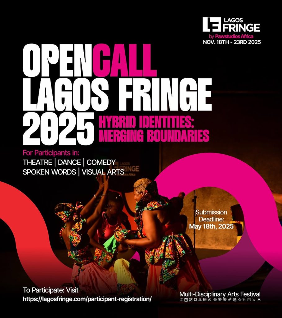 lagos fringe open call poster