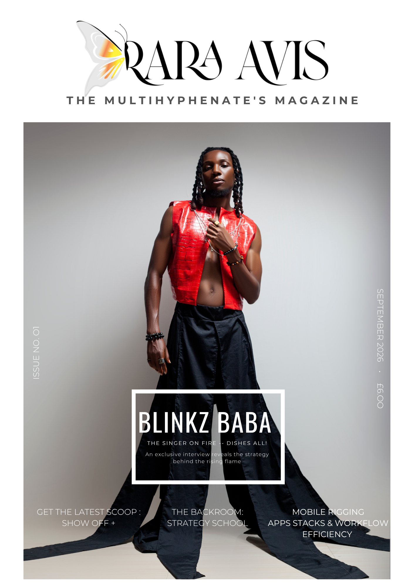 Rara Avis Magazine Issue 1 Cover